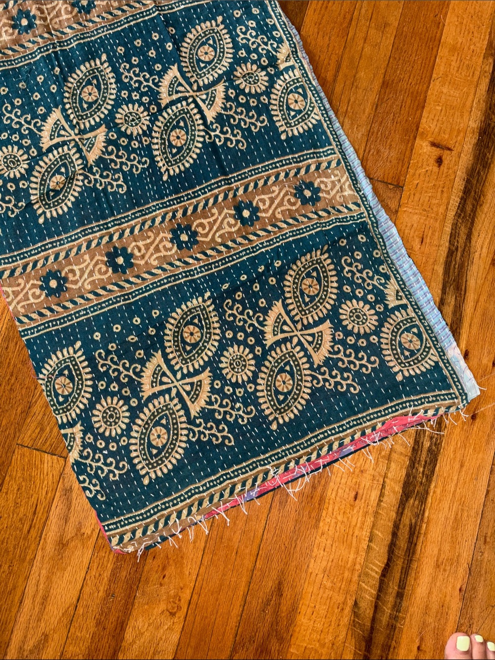 Kantha Scarf #3 100% Cotton